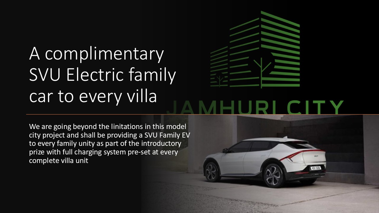 Complimentary SVU Electric Family Car